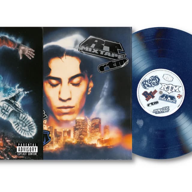 Ryan Ted - LP TRANSPARENT BLUE Autografato | Tedua